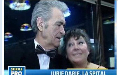  Update/video : Iurie Darie, la spital dupa ce i s-a facut rau