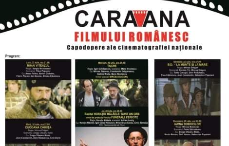 "Caravana filmului romanesc" revine la Amara, impreuna cu Mircea Diaconu si Horatiu Malaele