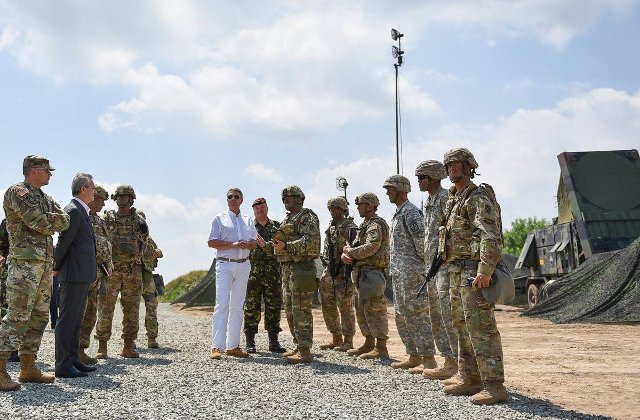 Proiecte de infrastructura finantate de SUA. Luni va avea loc ceremonia de inaugurare, la baza Kogalniceanu