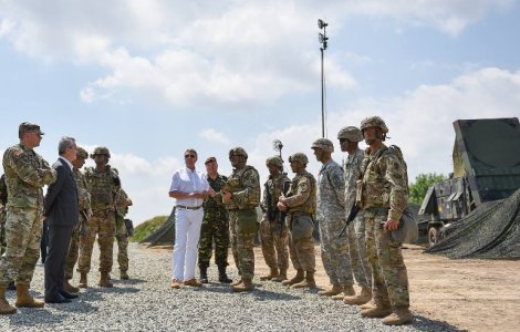 Proiecte de infrastructura finantate de SUA. Luni va avea loc ceremonia de inaugurare, la baza Kogalniceanu