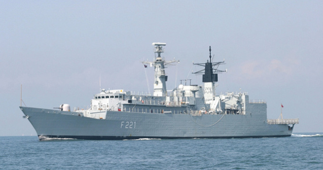 Fortele Navale Romane: Fregata Regele Ferdinand va desfasura misiuni specifice alaturi de militarii britanici de pe nava comandant a gruparii navale NATO