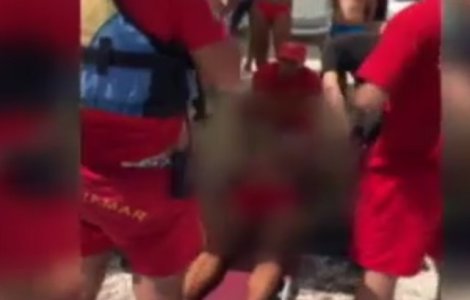 Mamaia: Salvamar ranit grav de unde turist care mergea cu skijet-ul