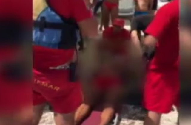 Mamaia: Salvamar ranit grav de unde turist care mergea cu skijet-ul