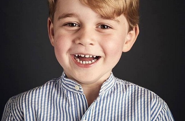 Sarbatoare in Familia Regala a Marii Britanii. Printul George implineste patru ani