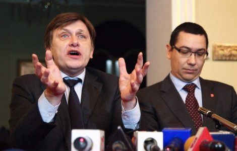 Ponta si Antonescu "baronii" aliantei PSD-ACD