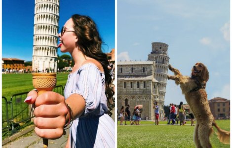  Top  10 imagini creative si extrem de haioase cu Turnul din Pisa