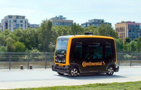 Asa vor arata taxiurile viitorului: Continental Cube este un vehicul care se va conduce singur in orasele aglomerate