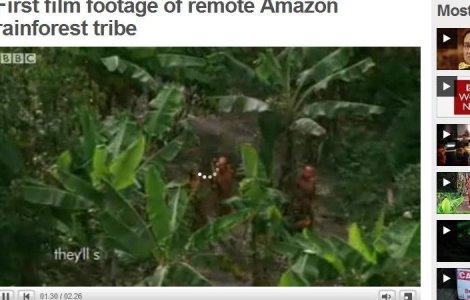  Video  Primul film cu tribul izolat din Amazon