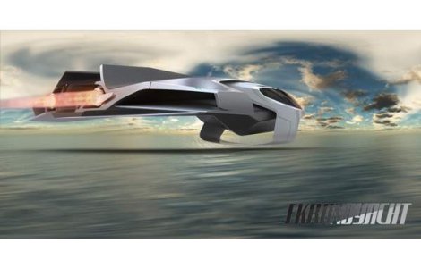  Video  Ekranoyaht, vaporul care zboara