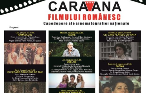 Editie aniversara a "Caravanei filmului romanesc", la Onesti