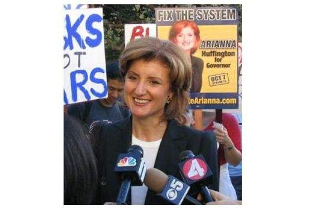 Arianna Huffington, una dintre cele mai influente femei din media