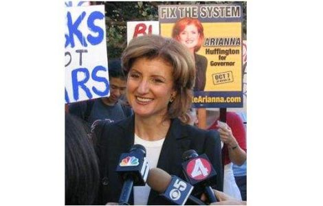 Arianna Huffington, una dintre cele mai influente femei din media