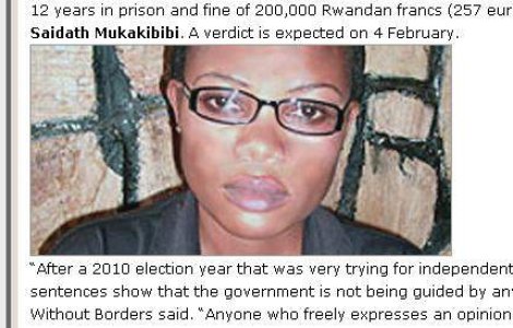 Rwanda: 17 ani de inchisoare pentru ca si-au dat cu parerea