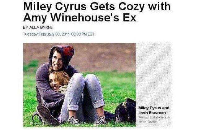 [VIDEO] Miley Cyrus are o relatie cu fostul iubit al lui Amy Winehouse