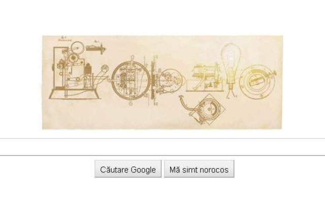 Google aniverseaza 164 de ani de la nasterea lui Thomas Edison