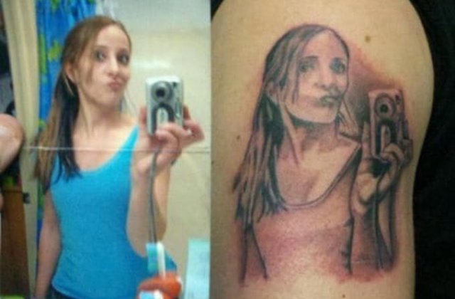 Ce-a fost in capul lor? 10 tatuaje esuate... dar foarte amuzante
