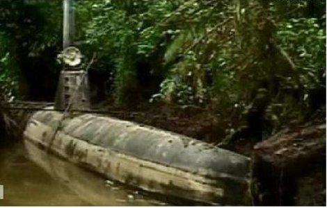  Video  "Submarinul drogurilor", capturat in Columbia