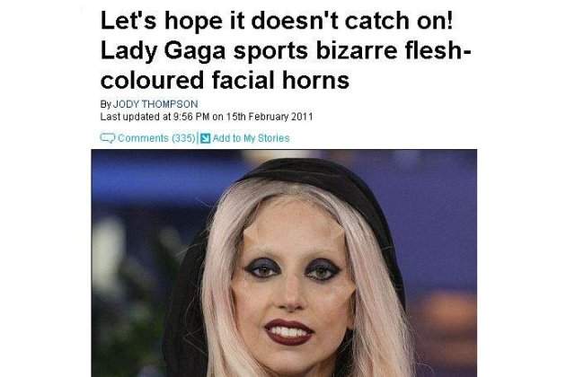 [VIDEO] Lady Gaga si-a implantat "coarne" sub piele?