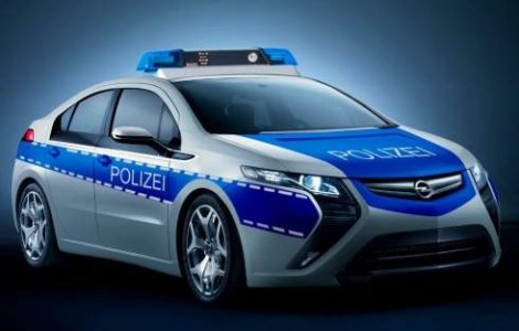 O masina ecologica pentru politie: Opel Ampera