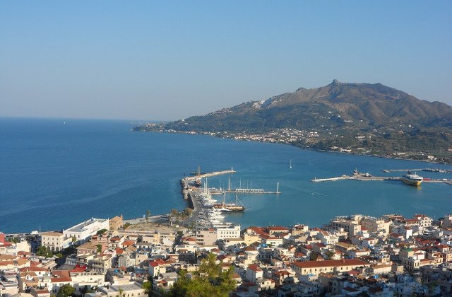 [Foto] Stare de urgenta pe insula Zakynthos, din cauza incendiilor