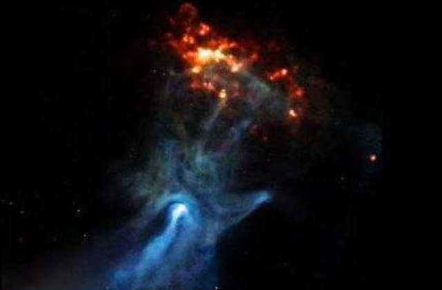 [VIDEO] "Mana lui Dumnezeu", fotografiata de NASA!