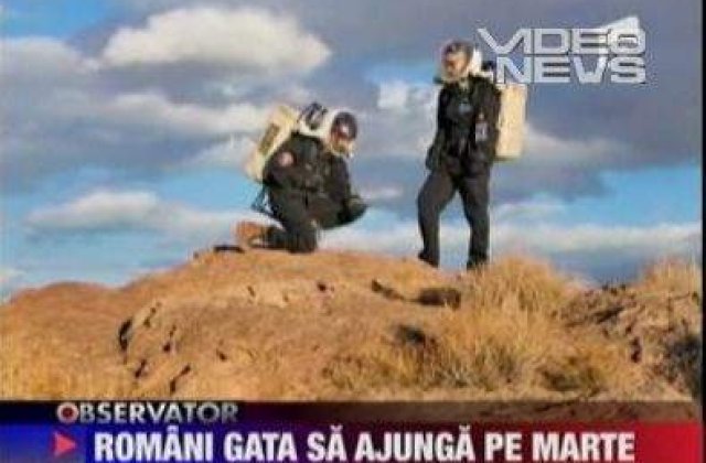 [VIDEO] Romanii au simulat traiul pe Marte