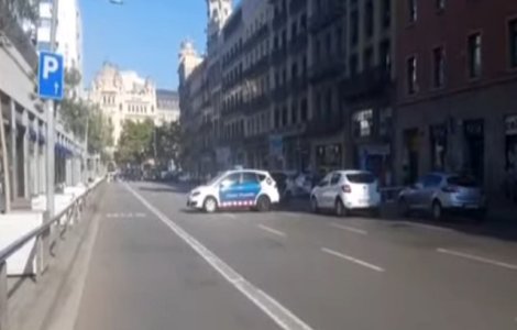  Video  Atac terorist in Barcelona, soldat cu 13 morti si 100 de raniti