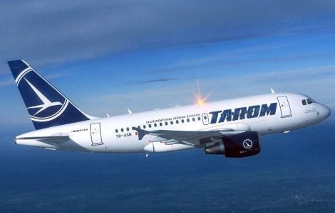 Un avion TAROM a suferit o avarie la aterizare pe aeroportul din Timisoara