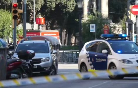 Principalul suspect al atacului terorist din Barcelona a fost ucis