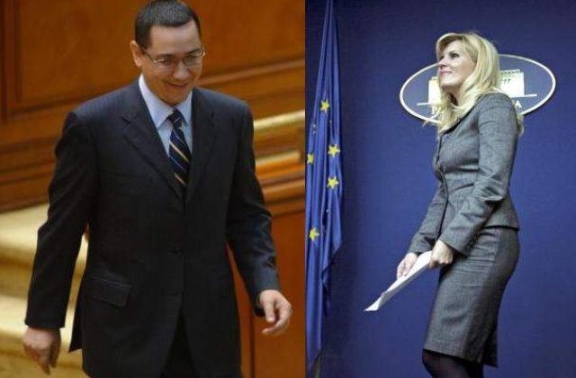 Ponta, obsedat de Elena Udrea?