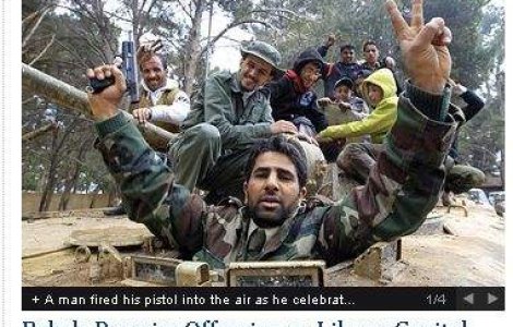 Muammar Kadhafi a trecut la atac!