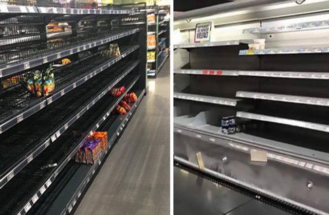 [FOTO] Ce se intampla atunci cand elimini toate produsele straine din supermarket-uri