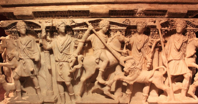 Descoperire la Roma, langa un stadion de fotbal