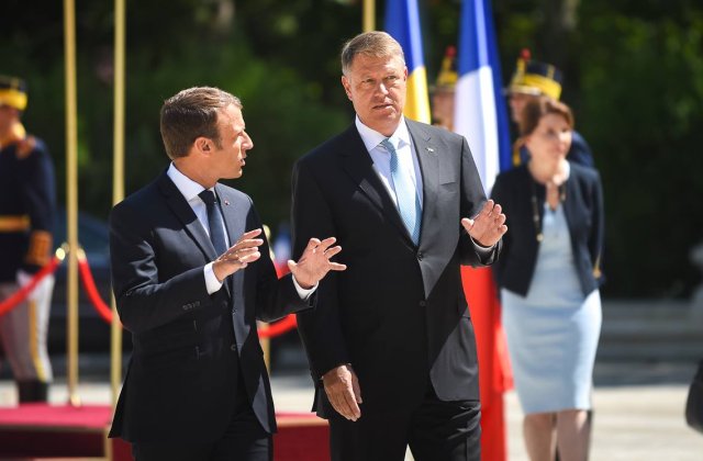 Macron a avertizat, la Bucuresti, ca proiectul de reforma a justitiei "nu este coerent cu vointa de lupta impotriva coruptiei"