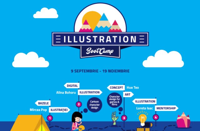 S-a lansat "Illustration Boot Camp", un program complet de pregatire pentru o cariera in ilustratie