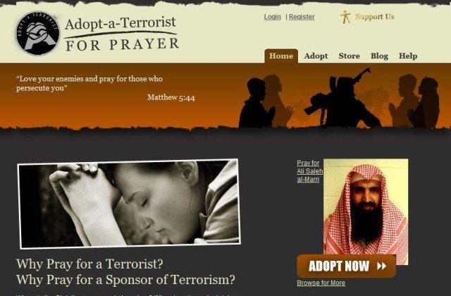Site american: "Roaga-te pentru un terorist"