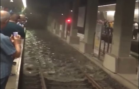Inundatii puternice in Istanbul