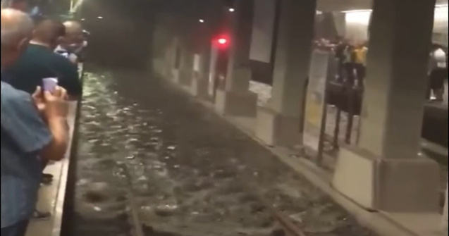 Inundatii puternice in Istanbul