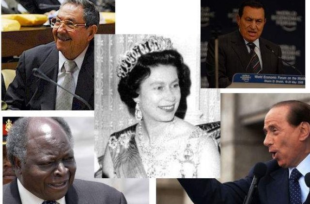 Cei mai longevivi 5 lideri ai lumii