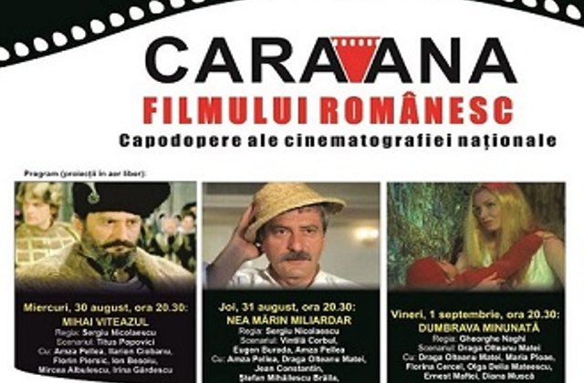 "Caravana filmului romanesc &ndash; Capodopere ale cinematografiei nationale" poposeste la Stei