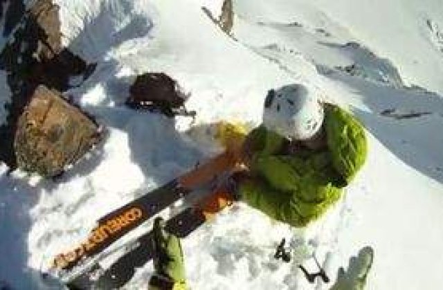 [VIDEO] Cel mai norocos schior?