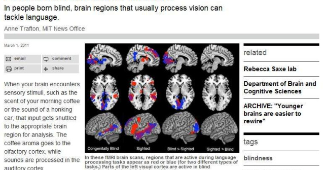 Parti ale creierului pot face schimb de functii