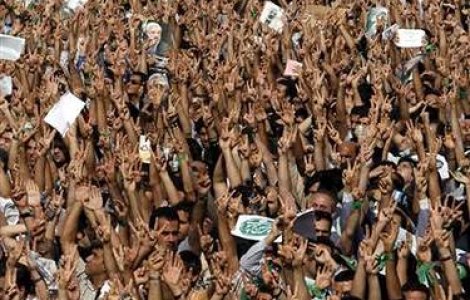 Confruntari de strada in Teheran