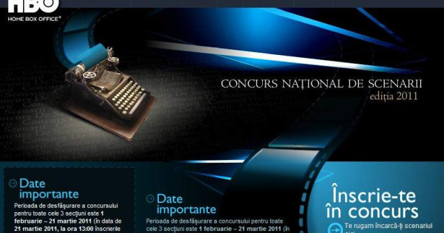 Scoateti scenariile din sertare! Incepe concursul HBO