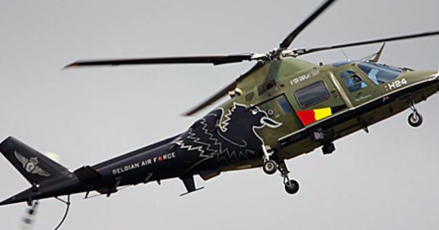 Un pilot a cazut din elicopter in timpul unei demonstratii aeriene