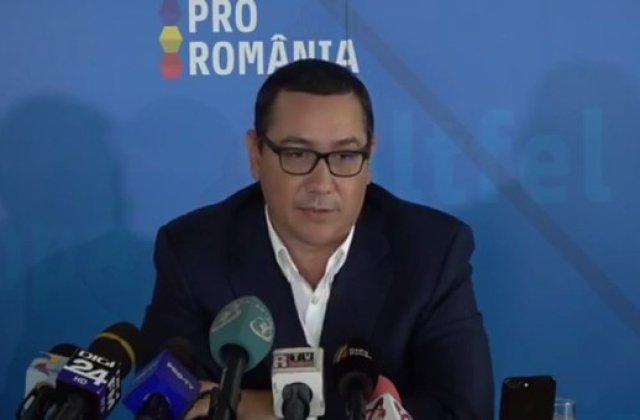 Victor Ponta: Intre Dragnea si Iohannis e un blat / VIDEO