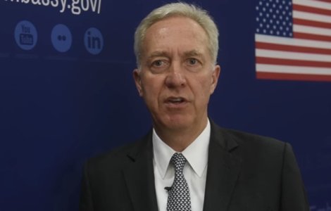 Ministrul Justitiei s-a intalnit cu ambasadorul SUA, la solicitarea acestuia