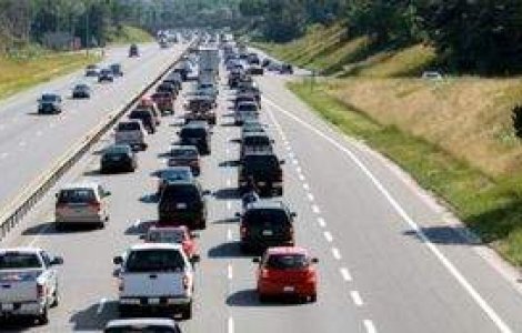 Gropi pe 87% din autostrada Bucuresti-Pitesti