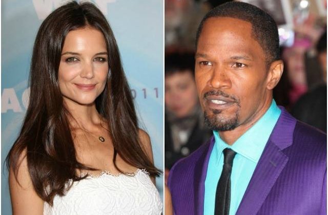 Jamie Foxx si Katie Holmes s-au afisat impreuna, pentru prima data