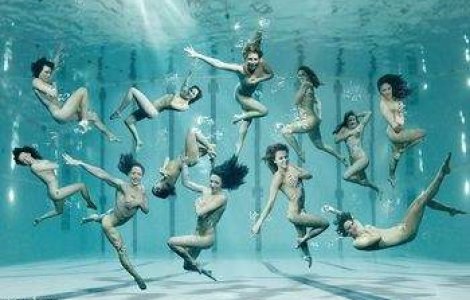 12 sportive olimpice, goale intr-un pictorial sub apa!